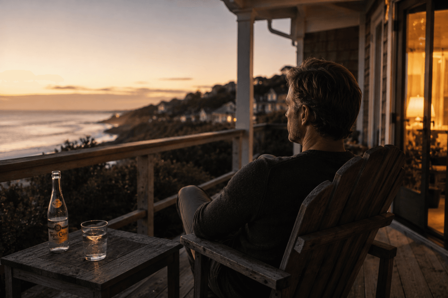 A quiet editorial scene representing the questions that can surface after many years of sobriety.